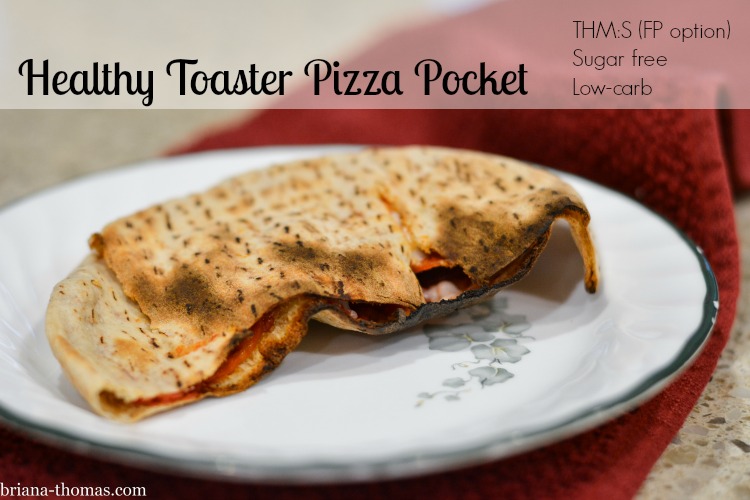Healthy Toaster Pizza Pocket Briana Thomas