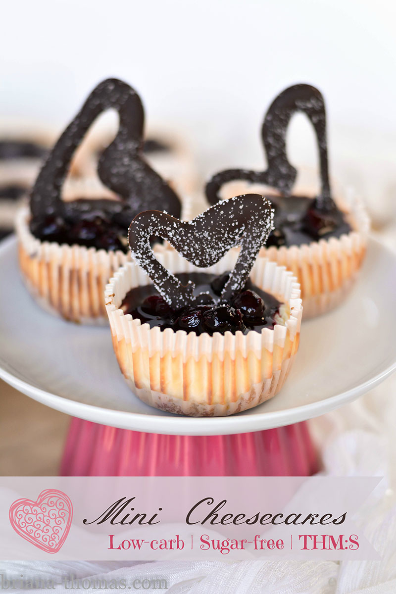 Valentine Mini Cheesecakes Briana Thomas