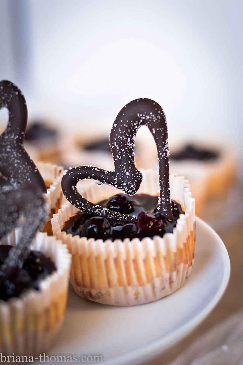 Valentine Mini Cheesecakes Briana Thomas