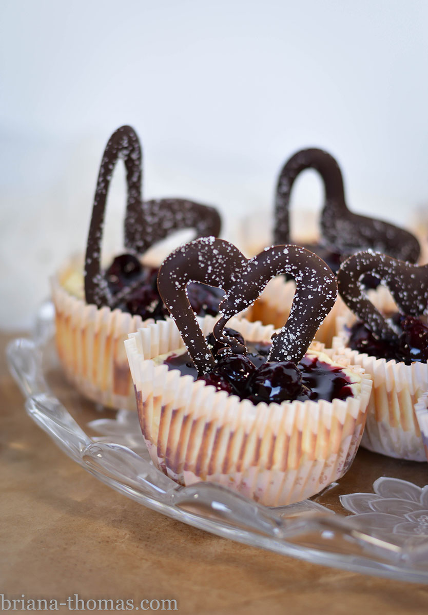 Valentine Mini Cheesecakes Briana Thomas