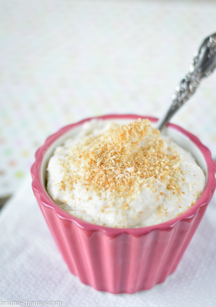Homemade Coconut Crème Greek Yogurt Briana Thomas