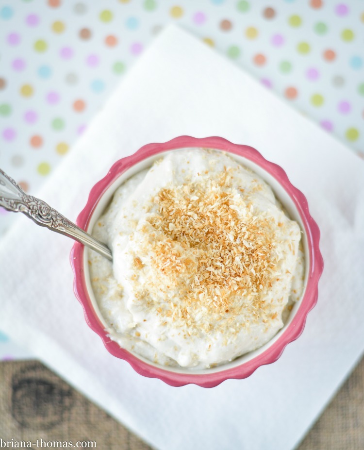 Homemade Coconut Crème Greek Yogurt Briana Thomas